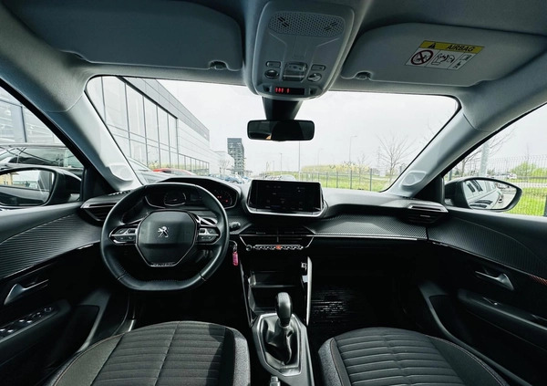 Peugeot 208 cena 54800 przebieg: 69325, rok produkcji 2020 z Gdańsk małe 191